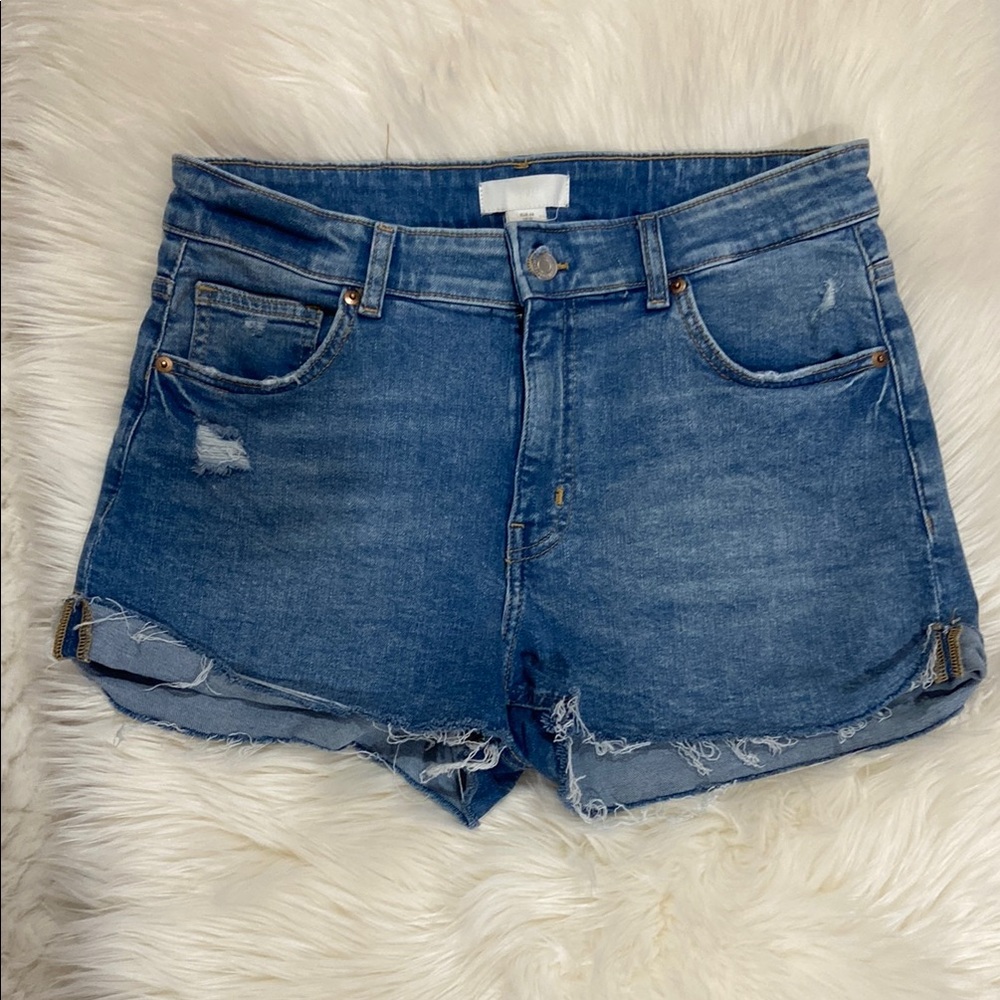 Denim Blue Women's Shorts